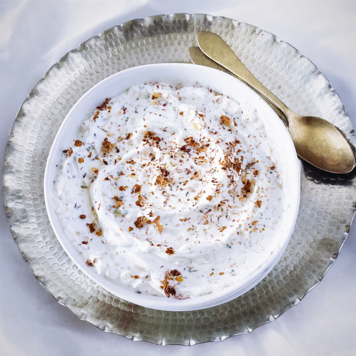 Shallot Yogurt Dip ( Mast-O-Musir ).