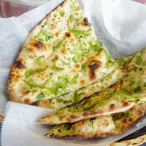 CHILLI GARLIC NAAN.