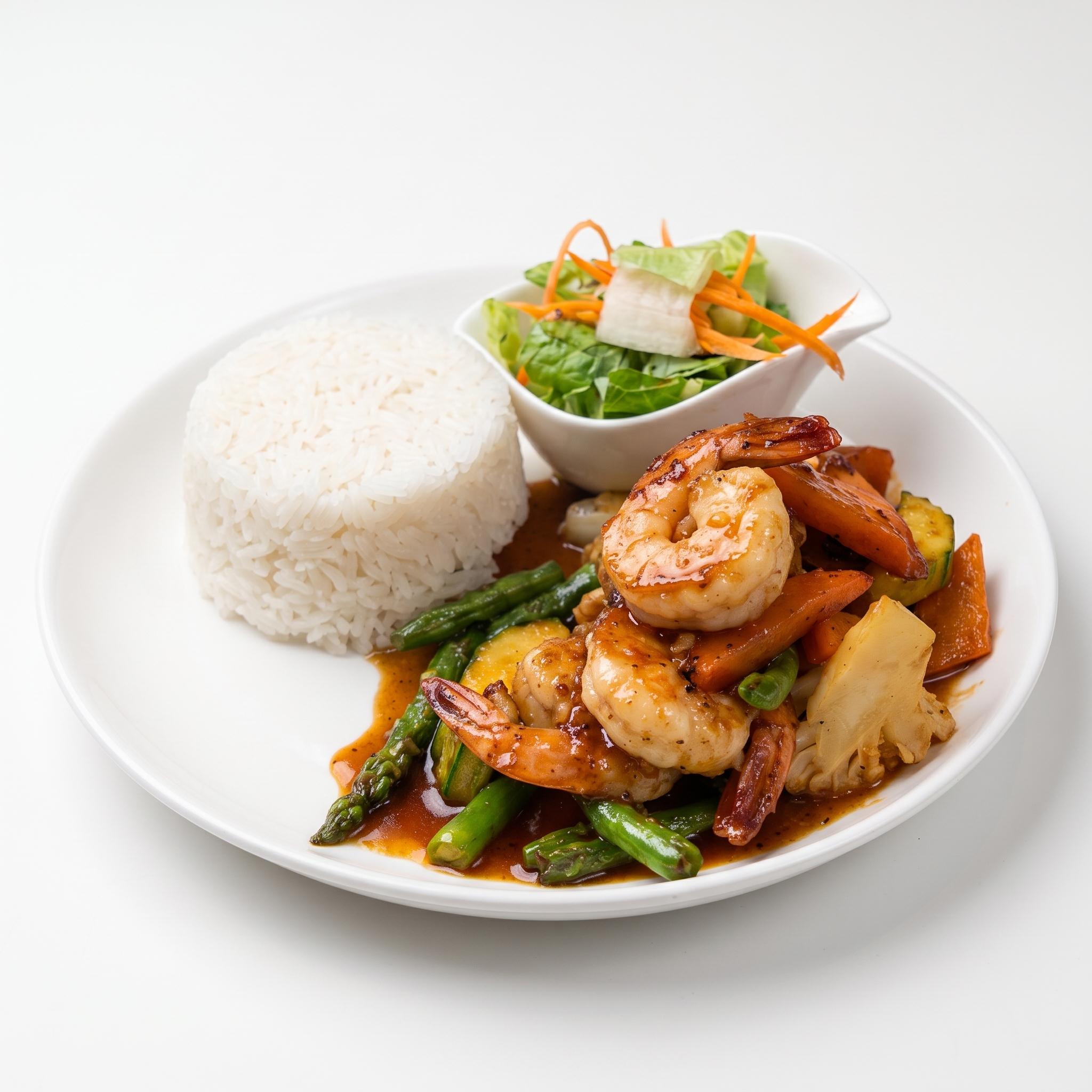 L - Garlic Pepper Shrimp.