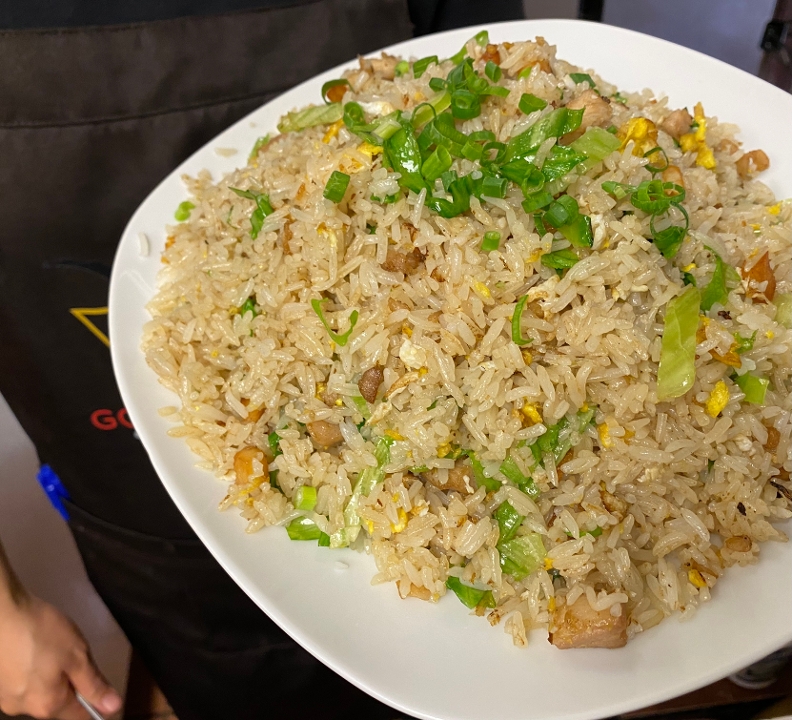 咸魚鸡粒炒饭 196.Salted Fish/Chicken Fried Rice.