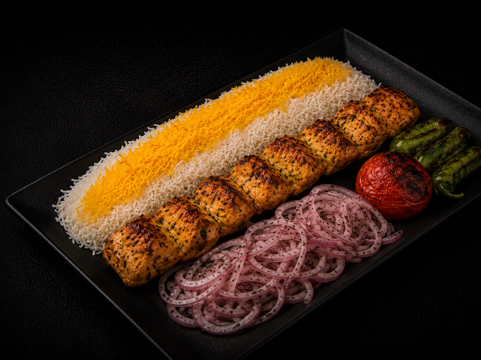 Chicken Kabob Skewer.