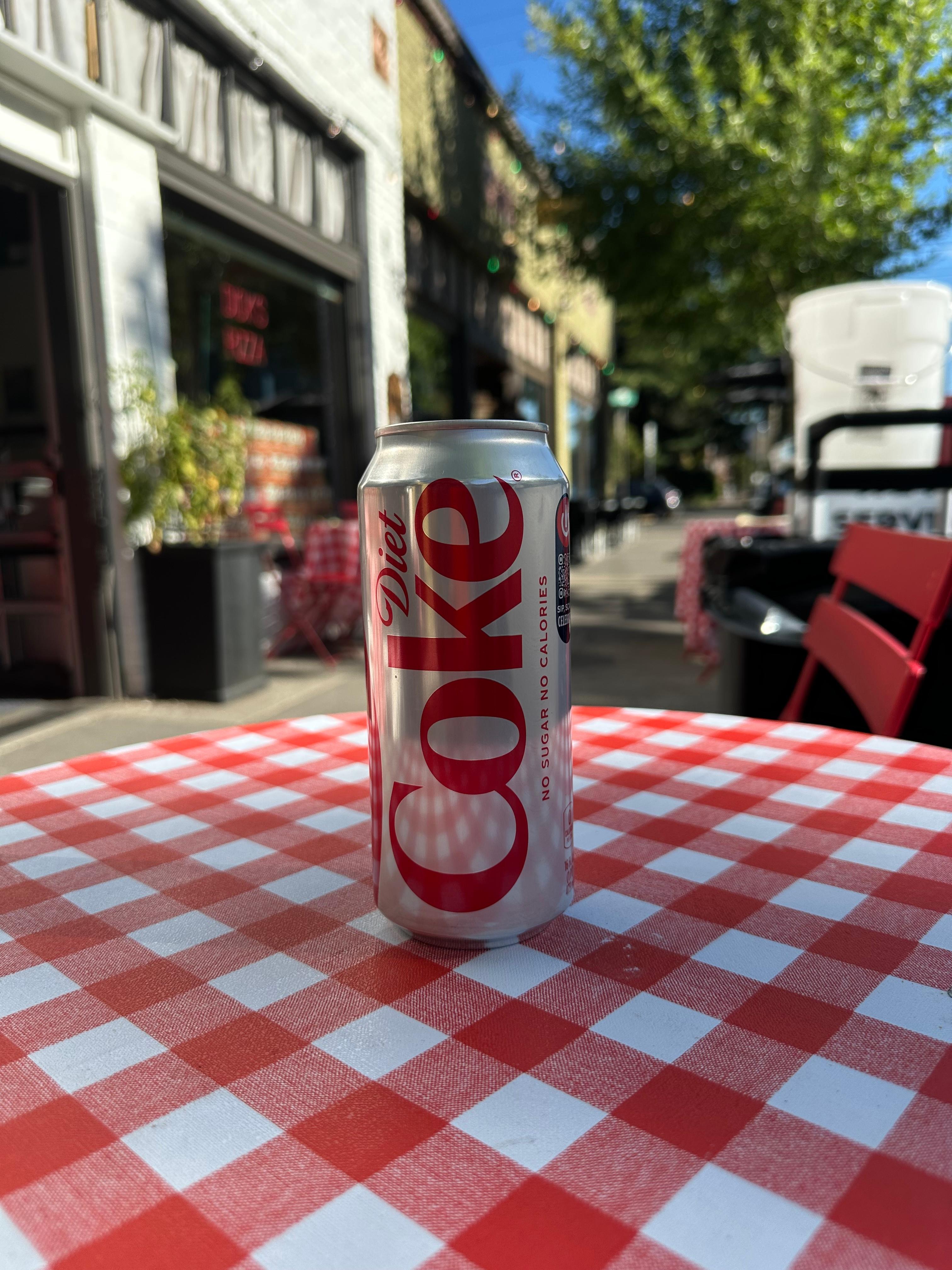 Diet Coke Tall.