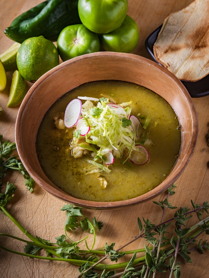 Pozole Verde.