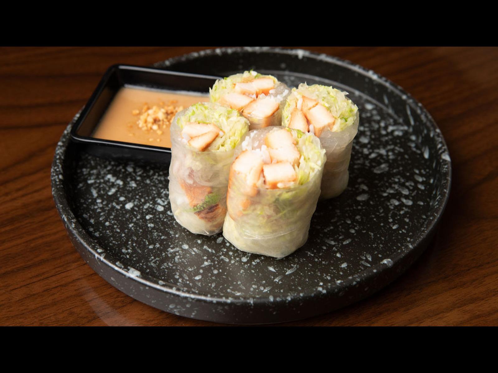 Spring Roll G-Chicken.