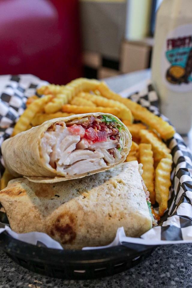 Turkey Bacon Ranch Wrap.