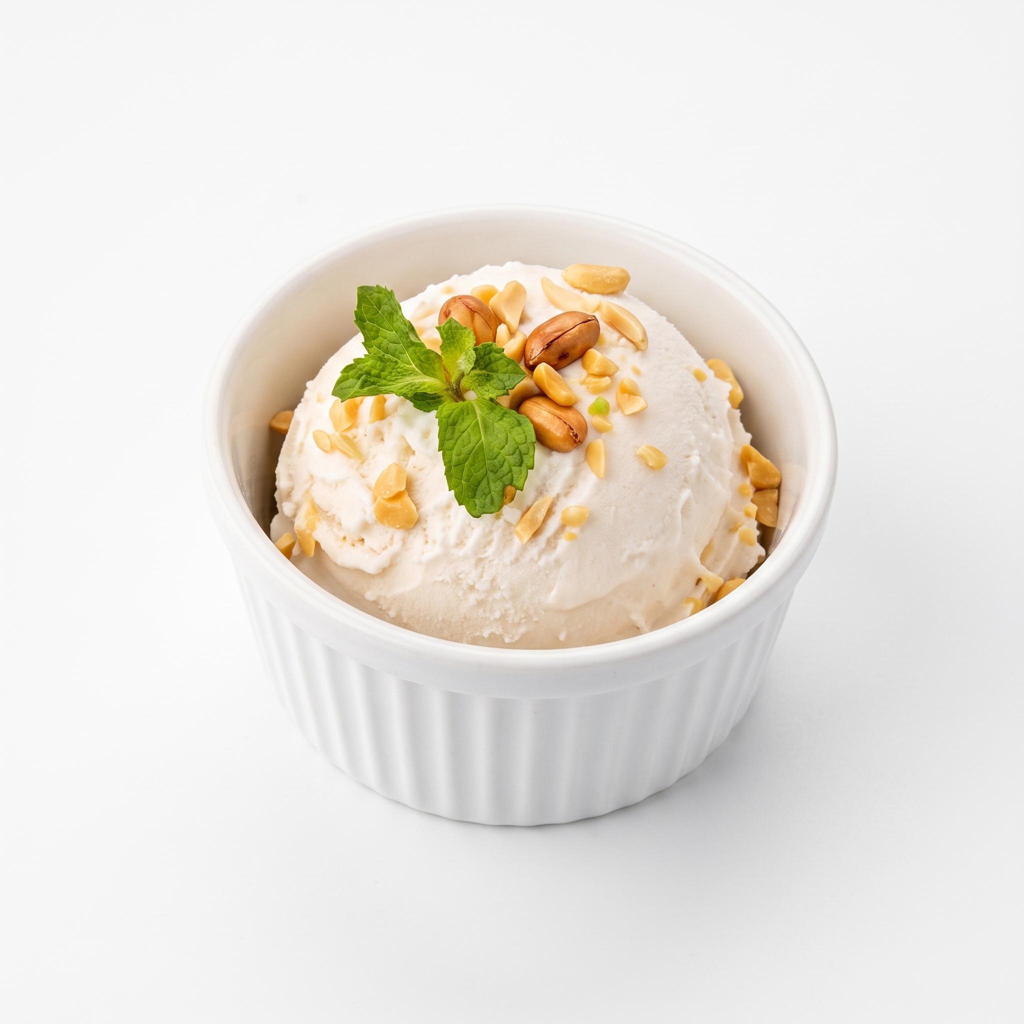Coconut Ice Cream.
