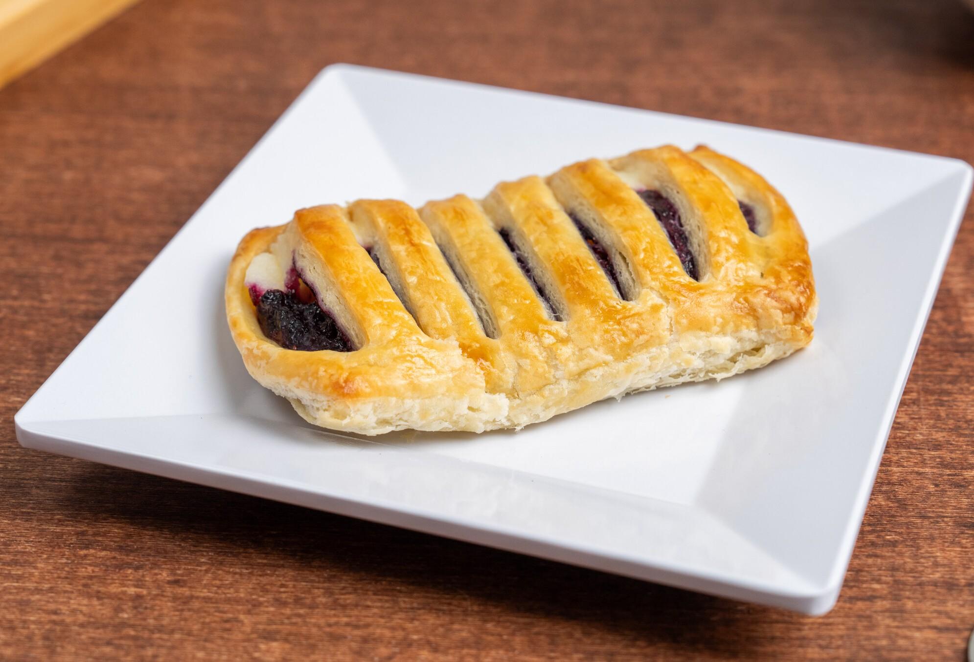 Blueberry Cheesecake Danish.