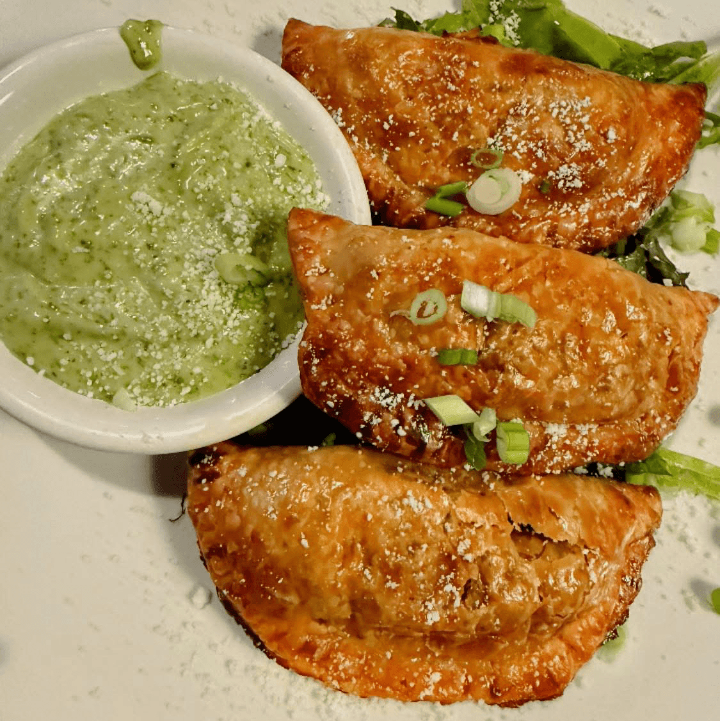 Beef & Chorizo Empanadas.