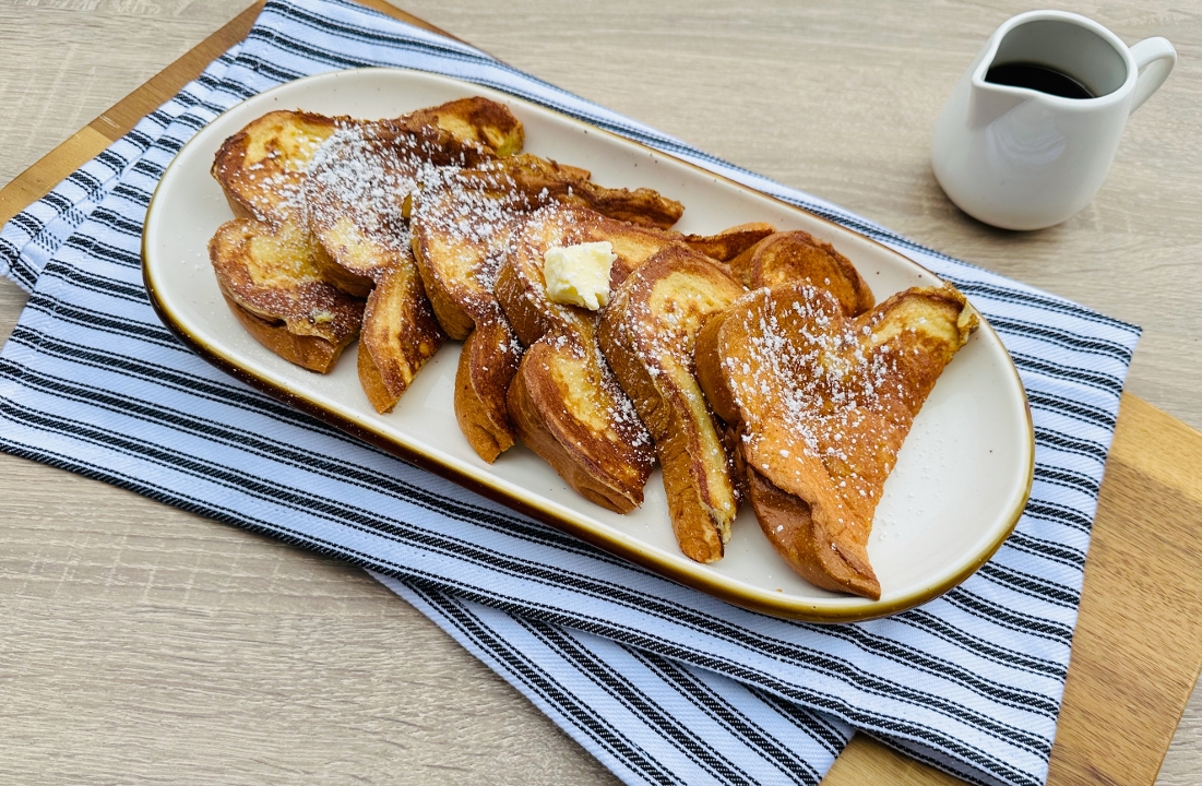 French Toast (6 servings).