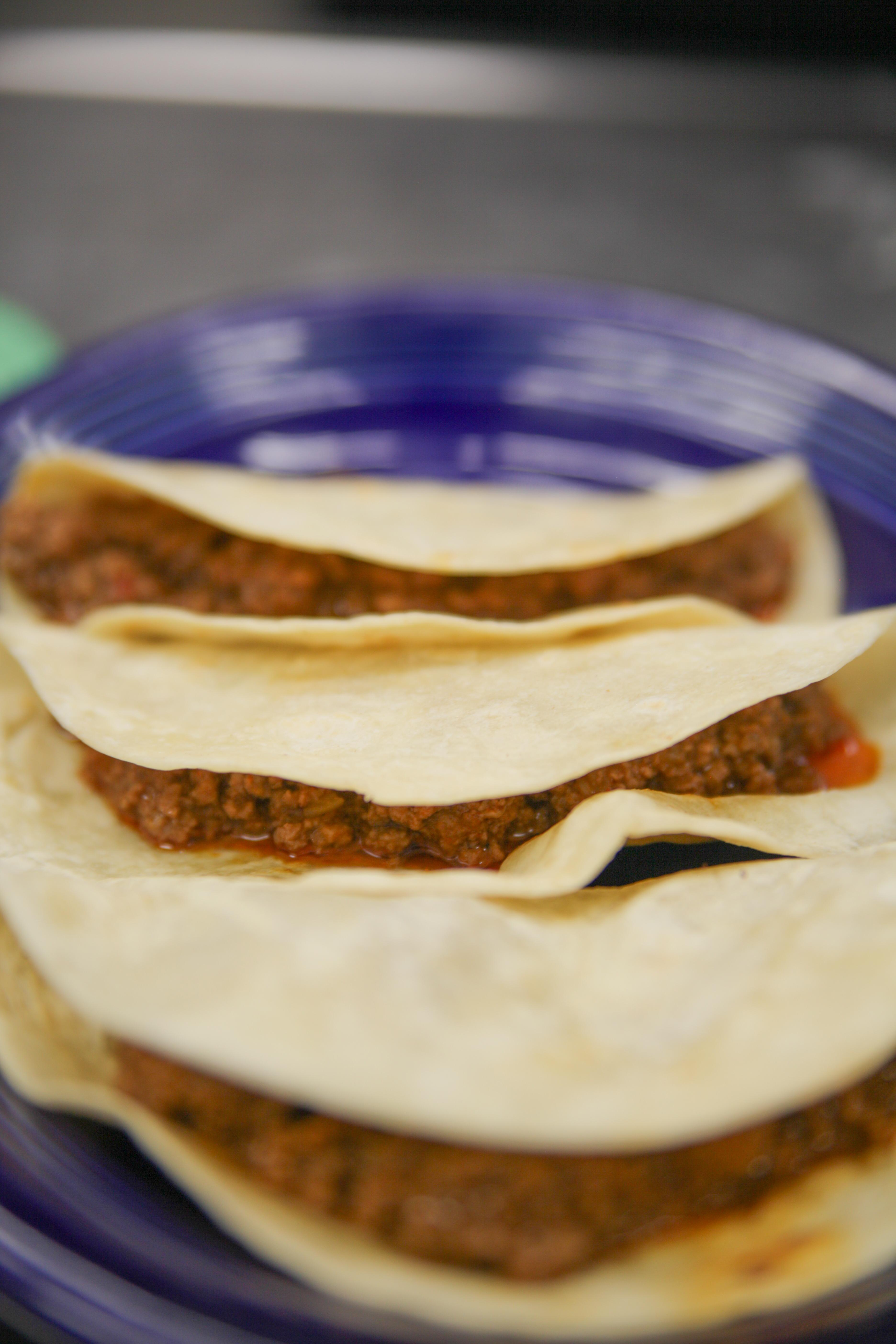 Taco Suave Beef Harina.