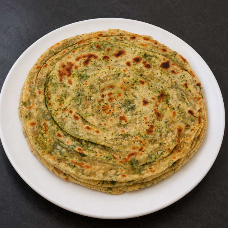 Mint Paratha.