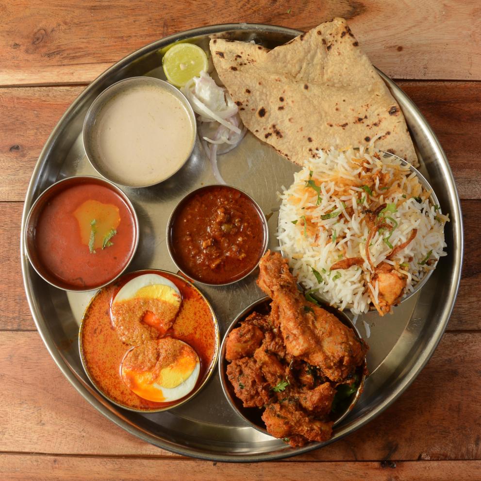 Non Veggie Thali.