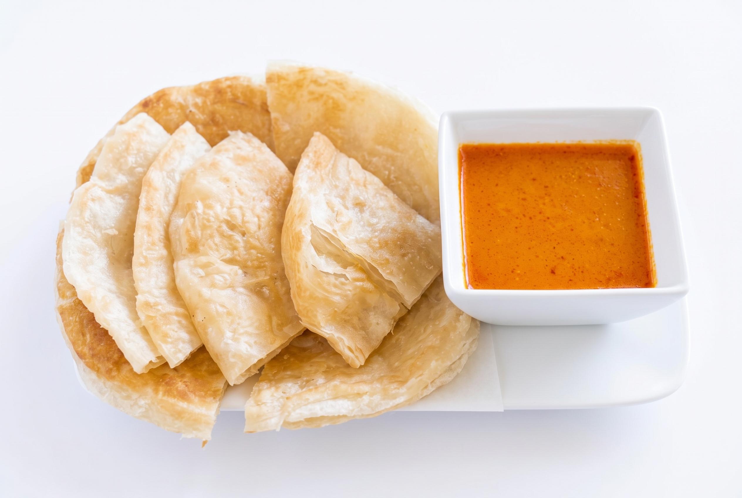 Roti curry.