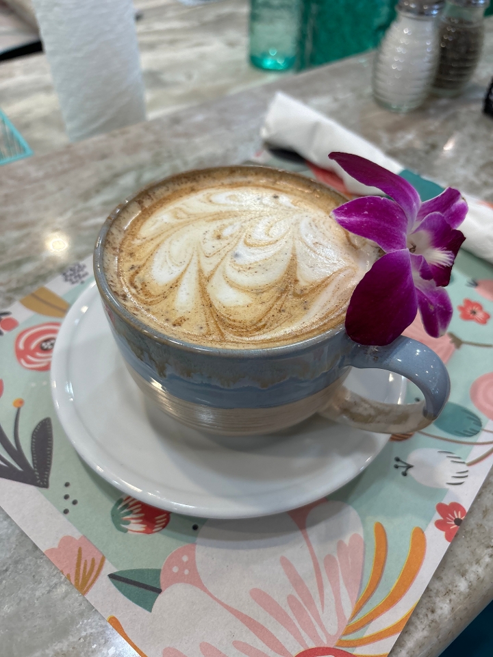 Cinnamon Roll Latte.