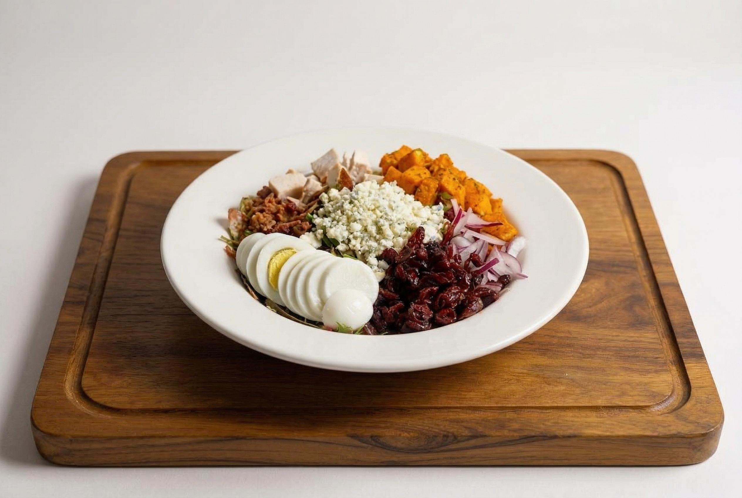 Winter Cobb Lake Salad.