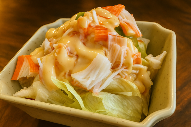 Kani Avocado Salad.