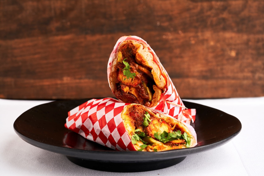 SPICE PANEER NAAN WRAP.