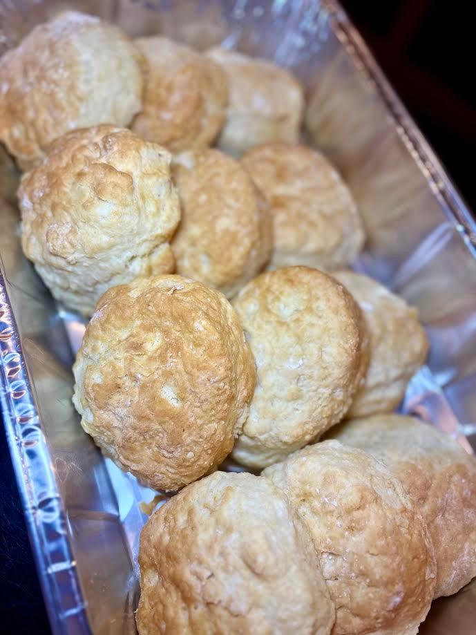 1 Dozen Biscuits.