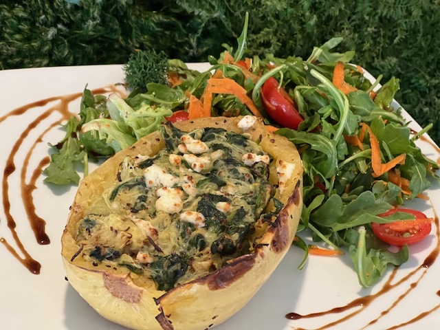 Stuffed Spaghetti Squash.