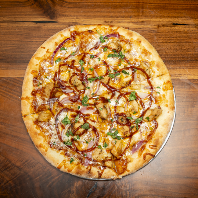Backyard BBQ Pizza.