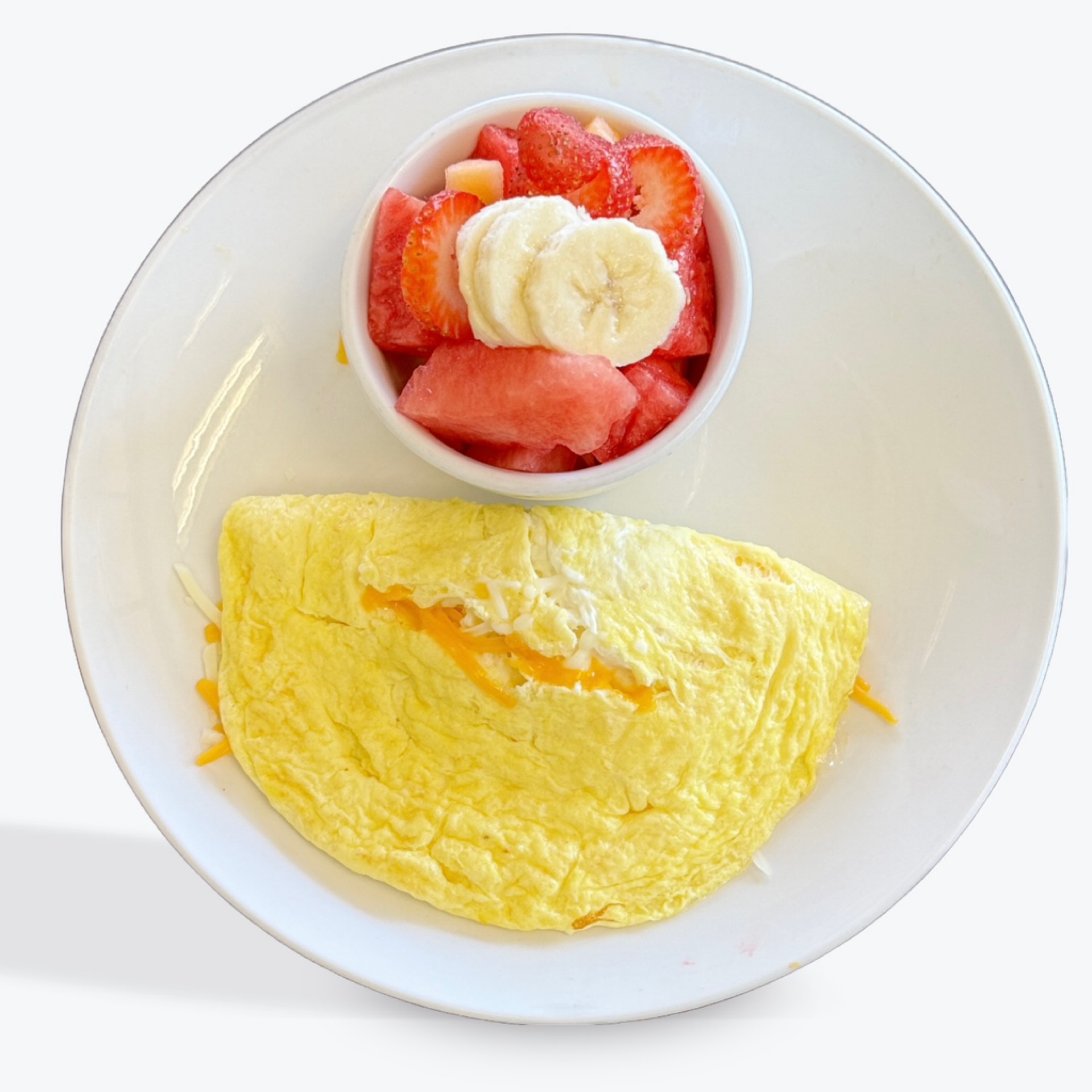 CHEESE OMELET.