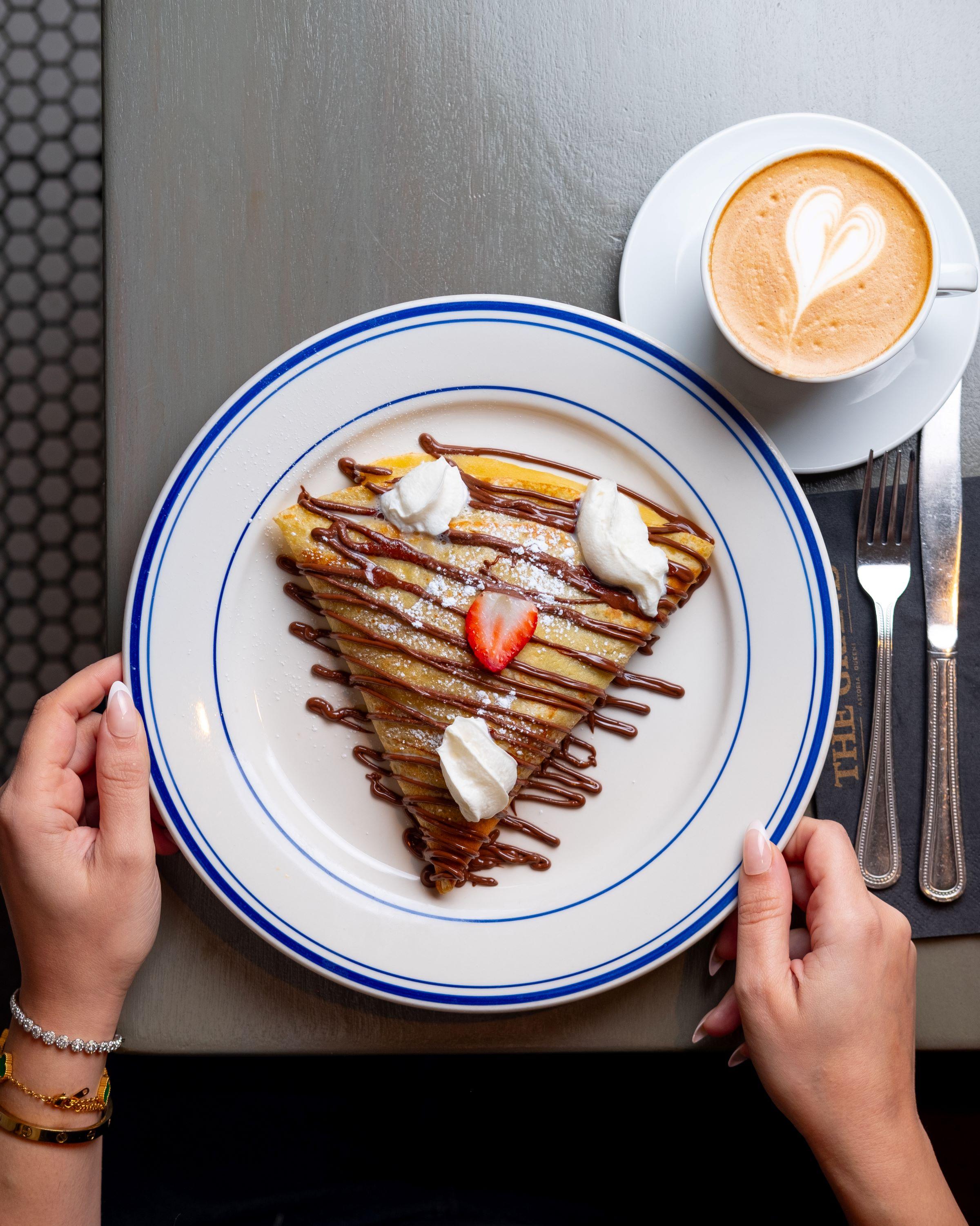Strawberry Nutella Crepe.