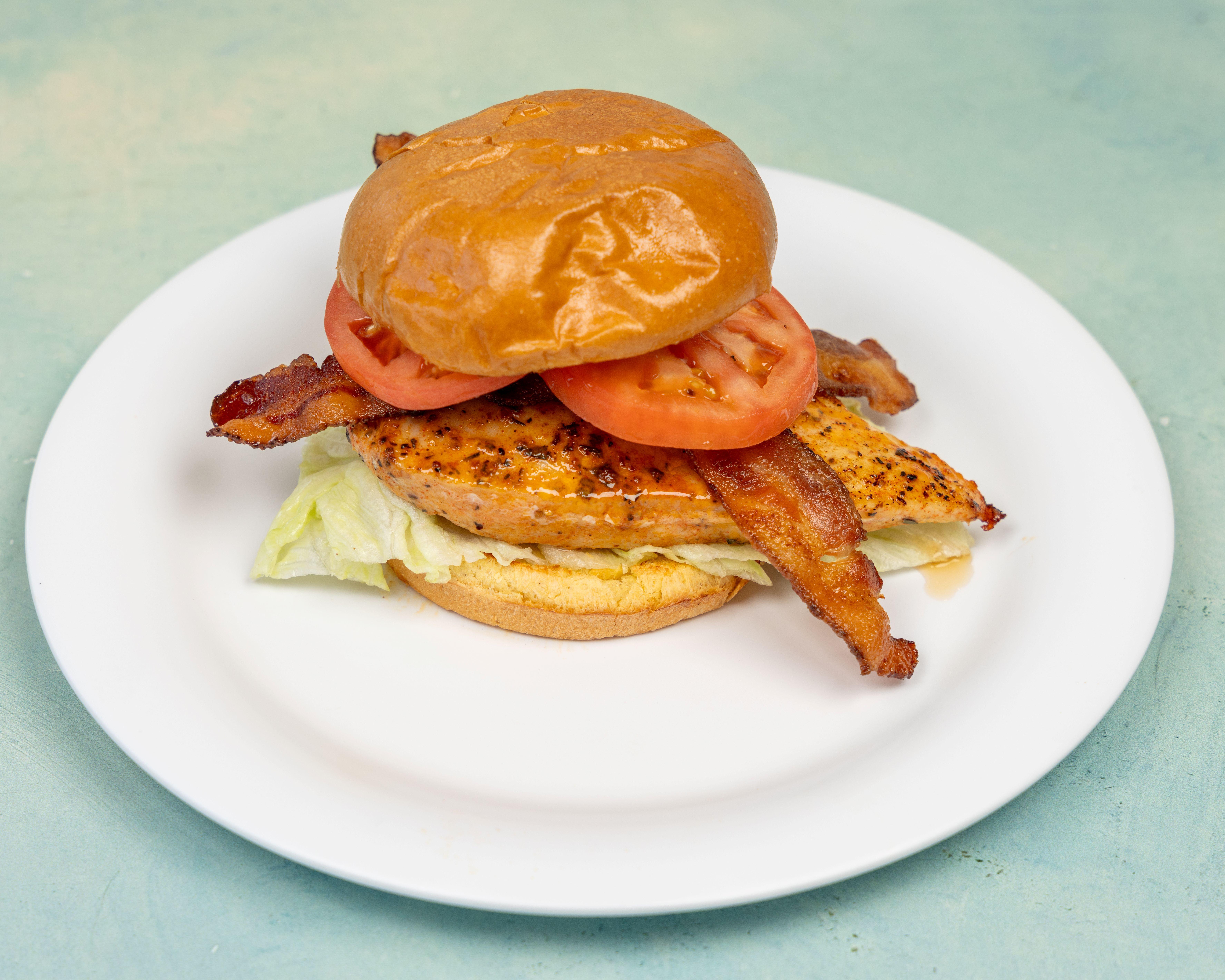Bacon BBQ Chicken Sandwich.