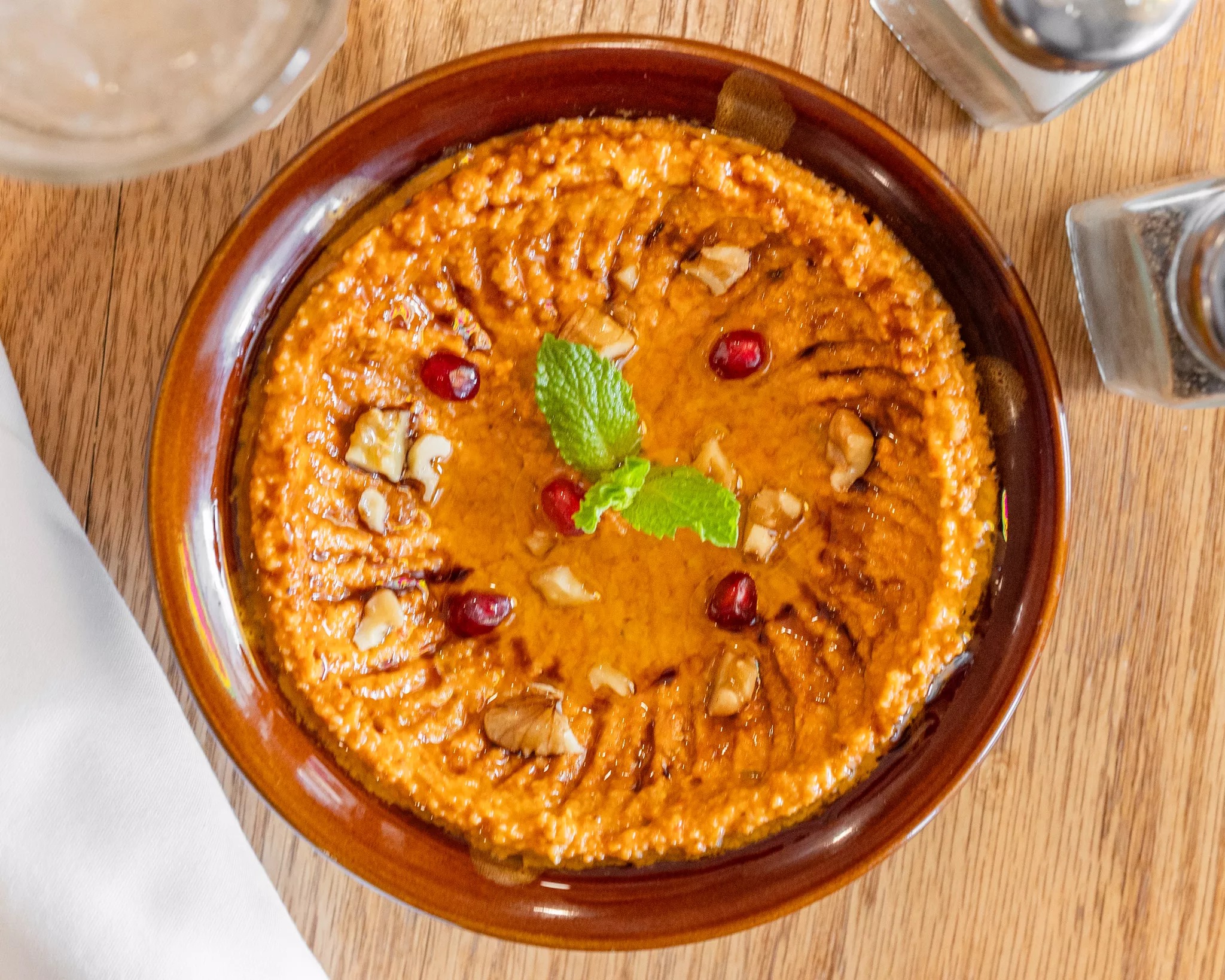 Muhammara Appetizer.