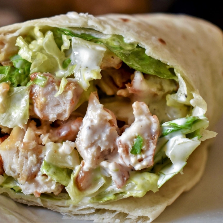 Chicken Caesar Wrap.