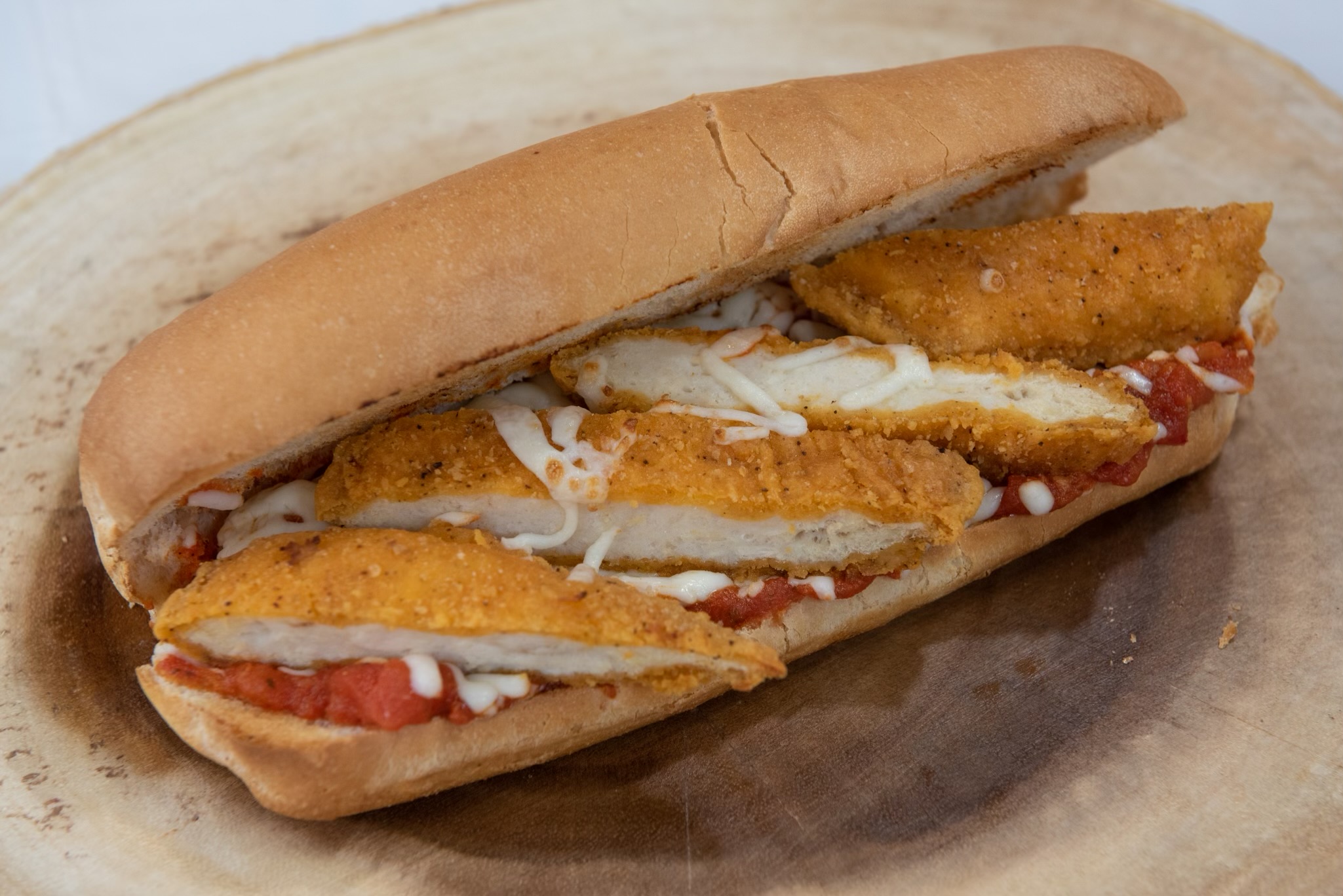 Chicken Parmesan Sub.
