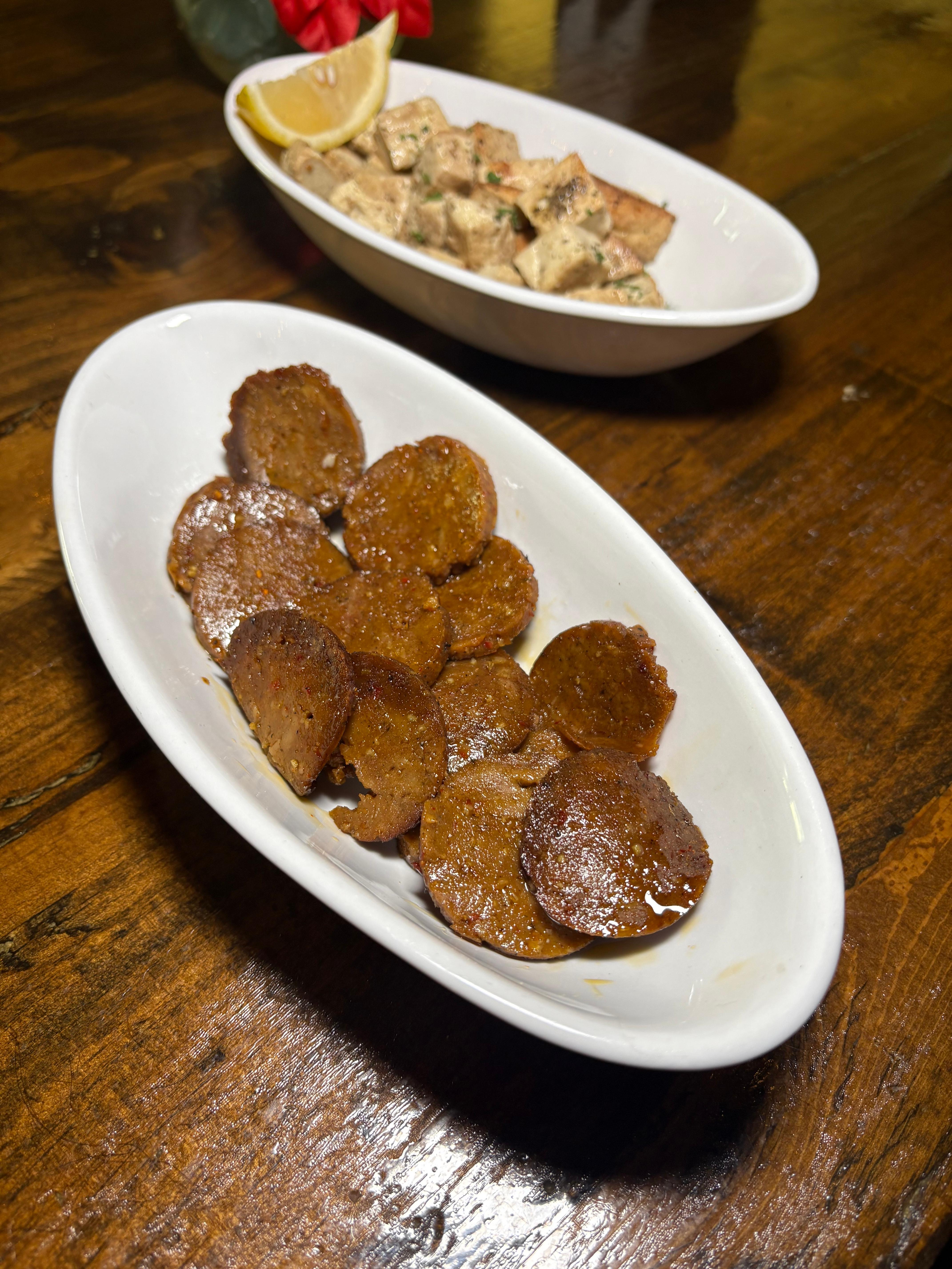 Sweet n Spicy Italian Sausage.