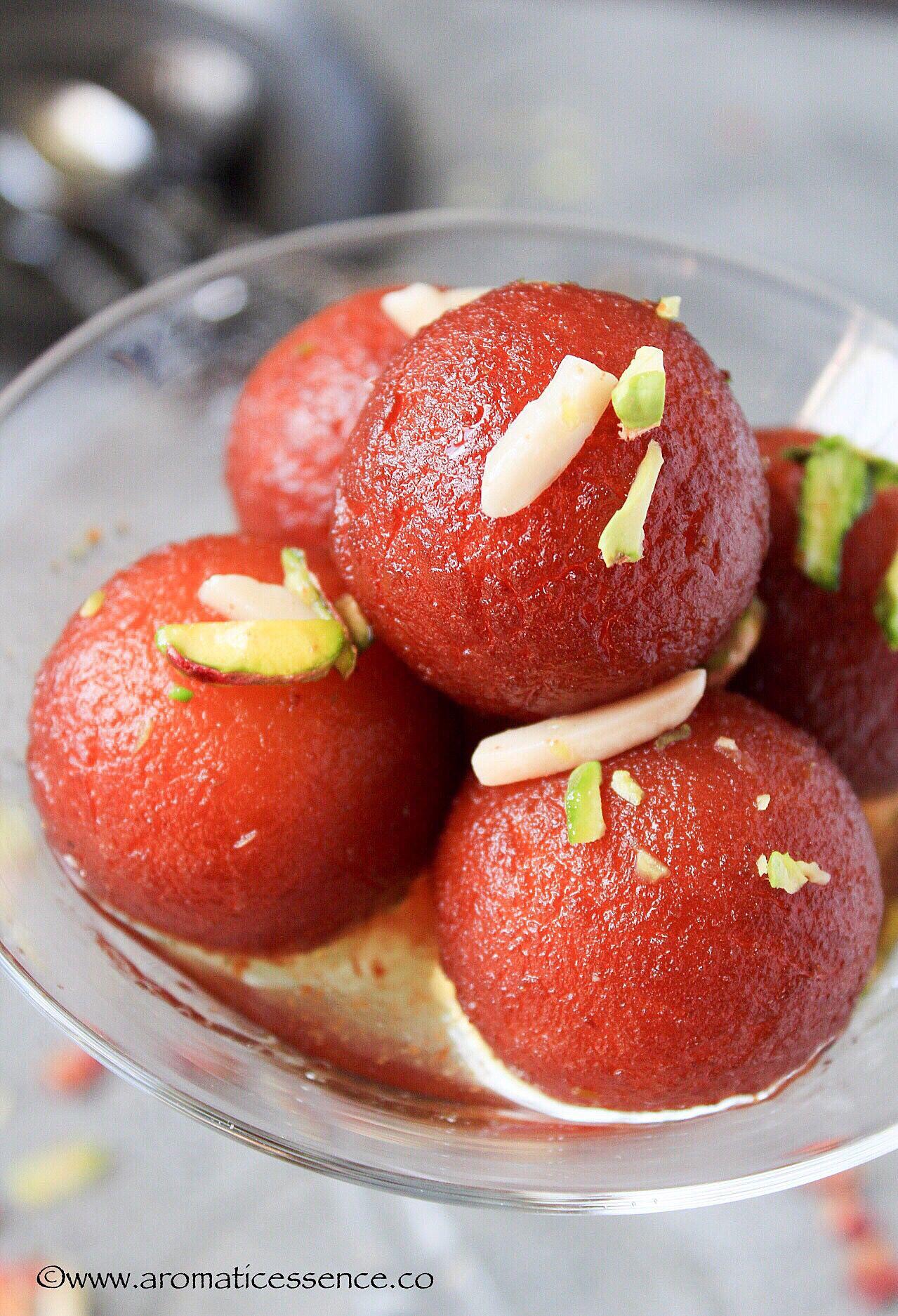 Gulab Jamun.