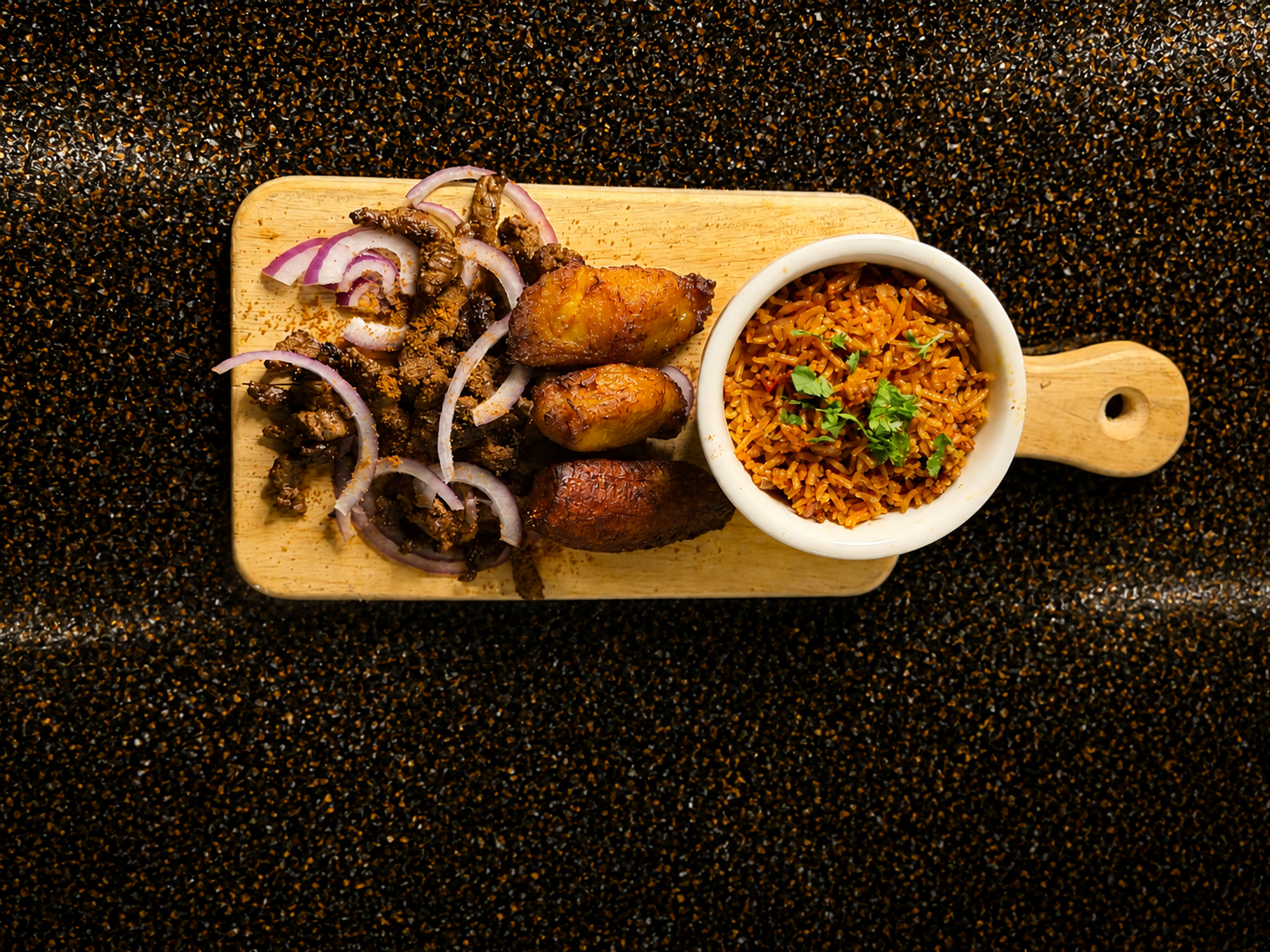 Kanyenya Dinner (Steak Suya).
