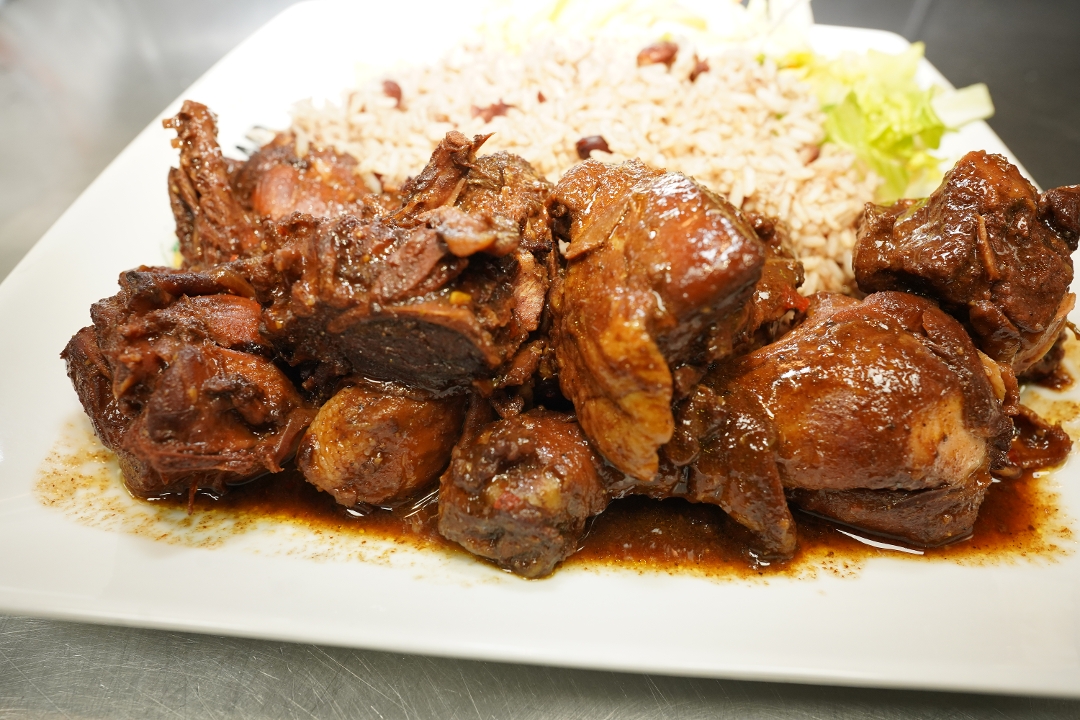 Brown Stew Chicken Bogo.