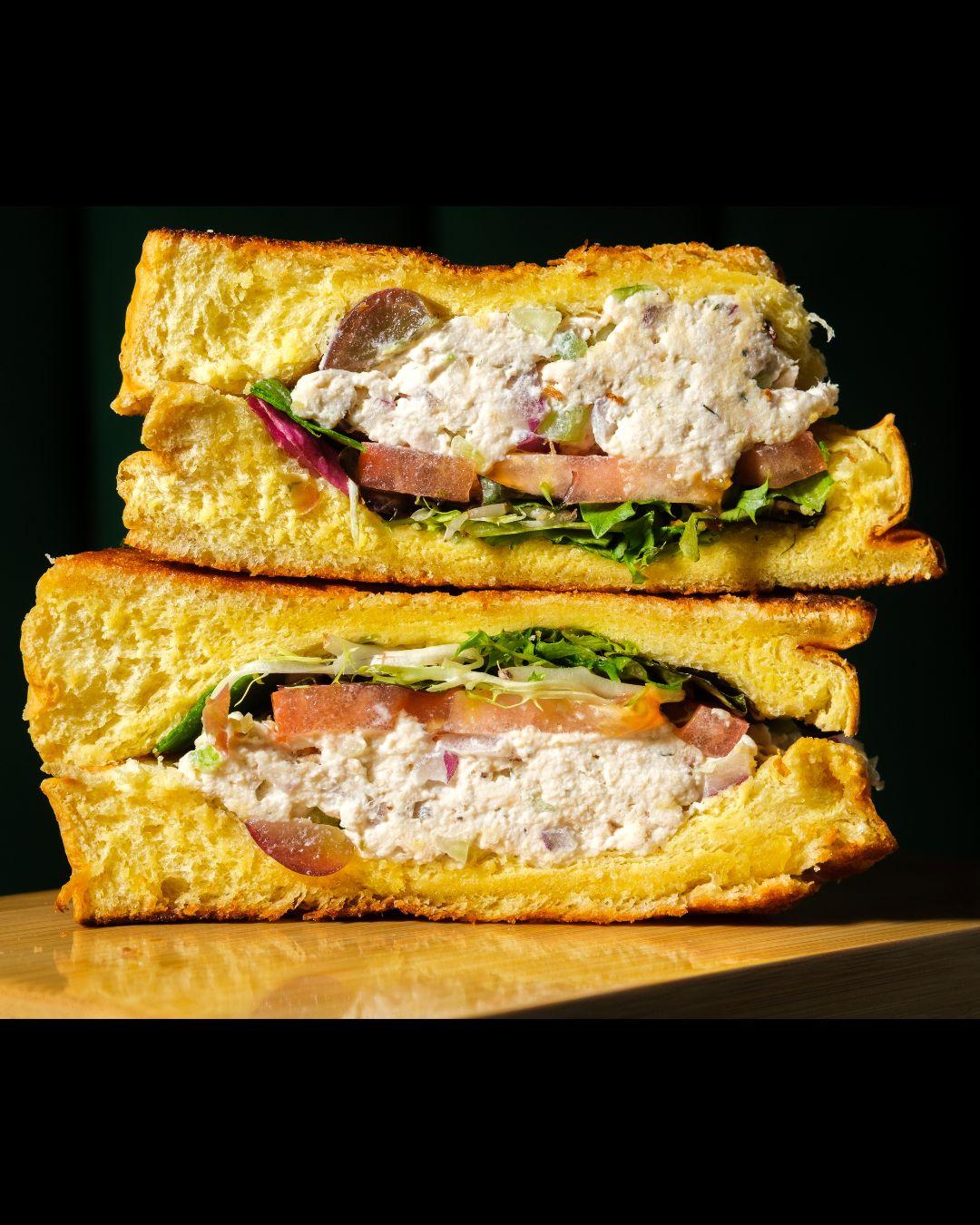 Chicken Salad on Brioche.