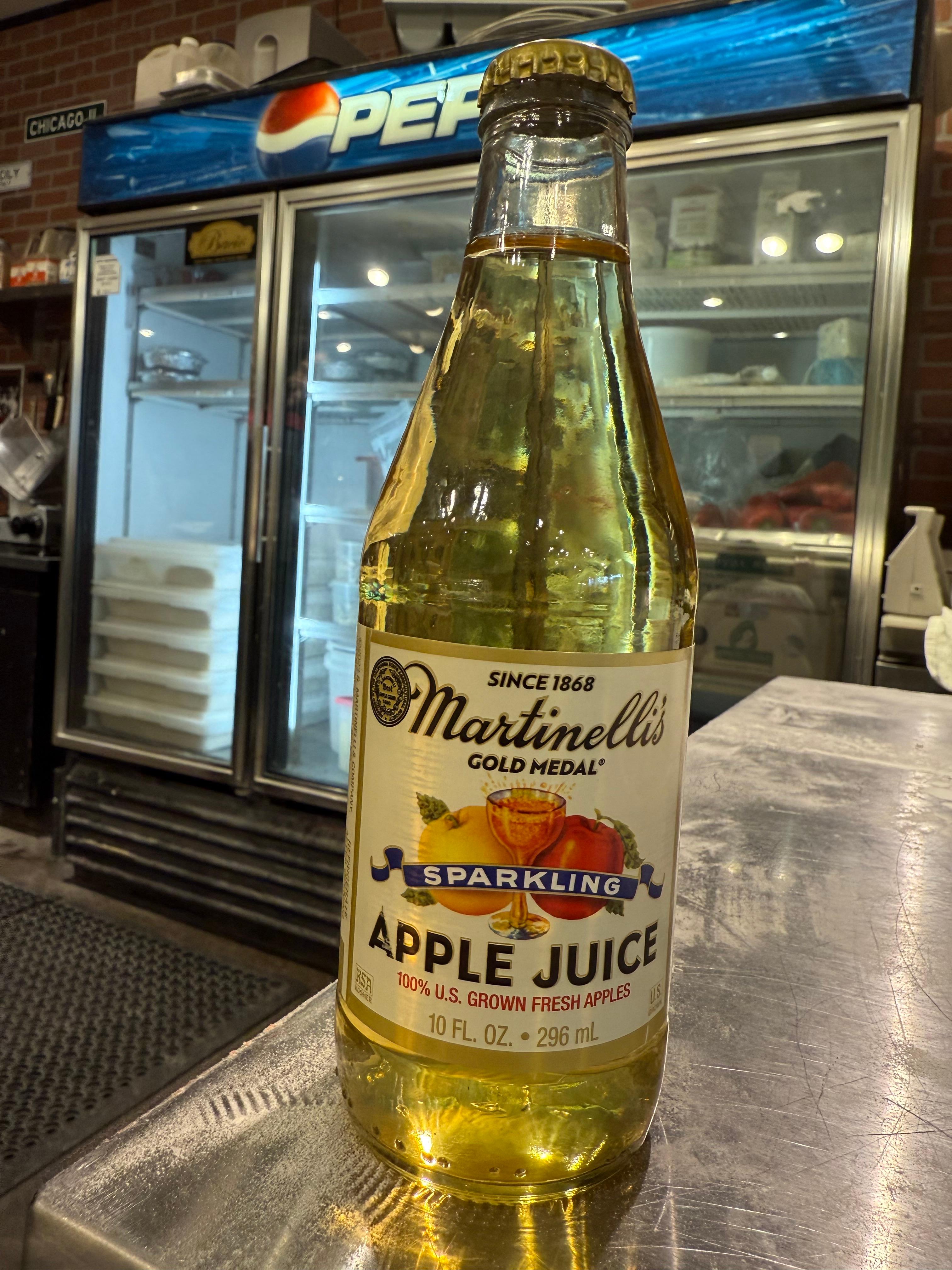 Sparkling Apple Juice.