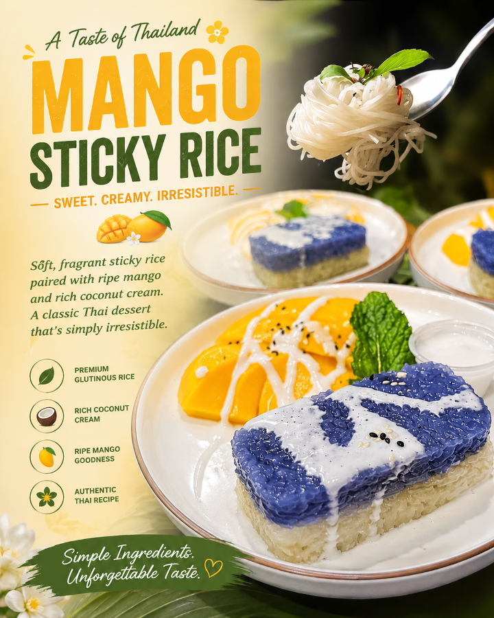 Mango & Sticky Rice.