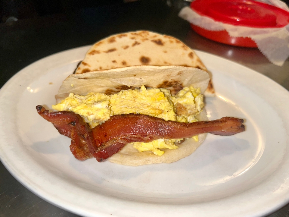 Bacon & Egg Tako.
