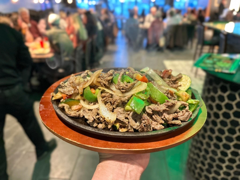 Beef Fajitas.