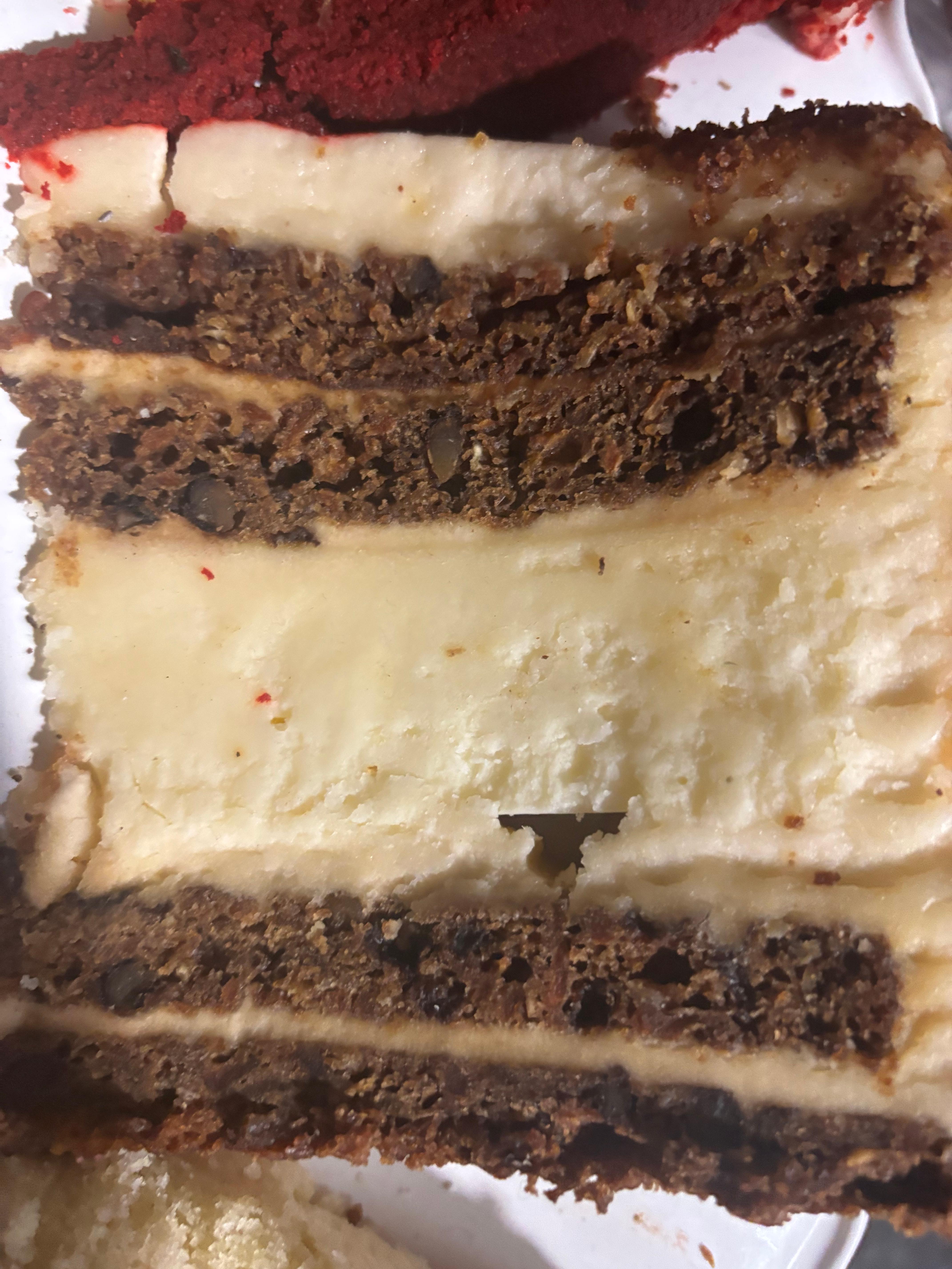 Carrot Cheesecake.