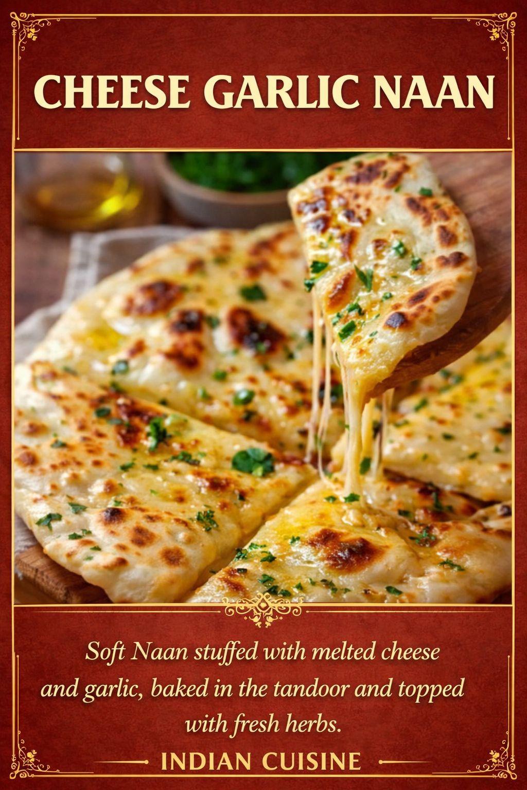 Cheese Garlic Naan.