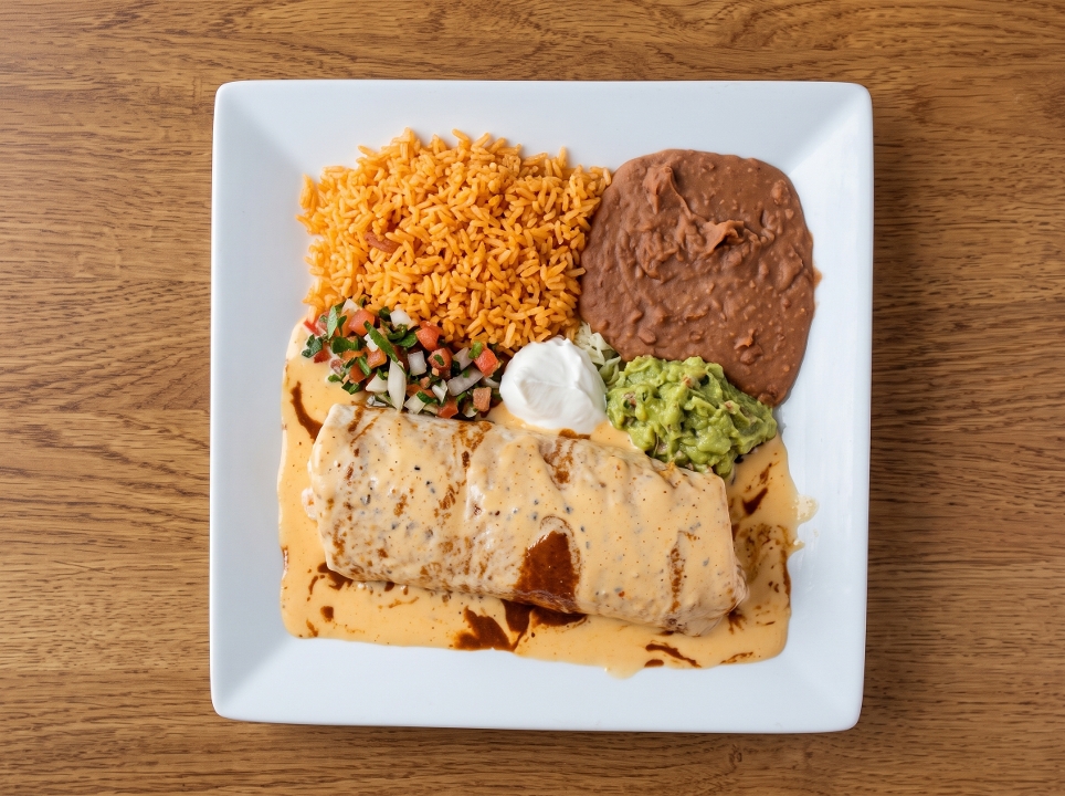 Chimichanga Plate.