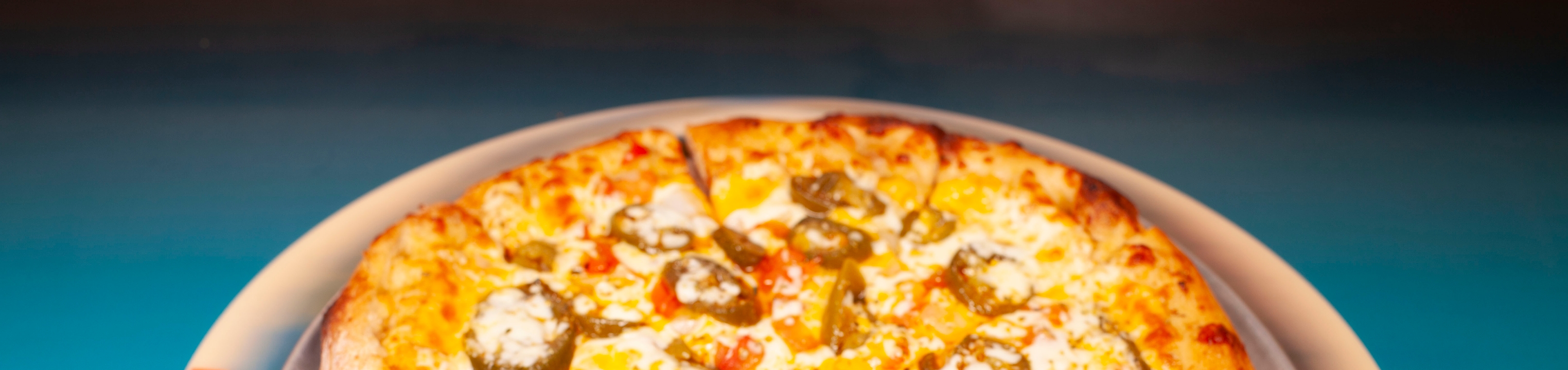 Small South of the Border Pizza.