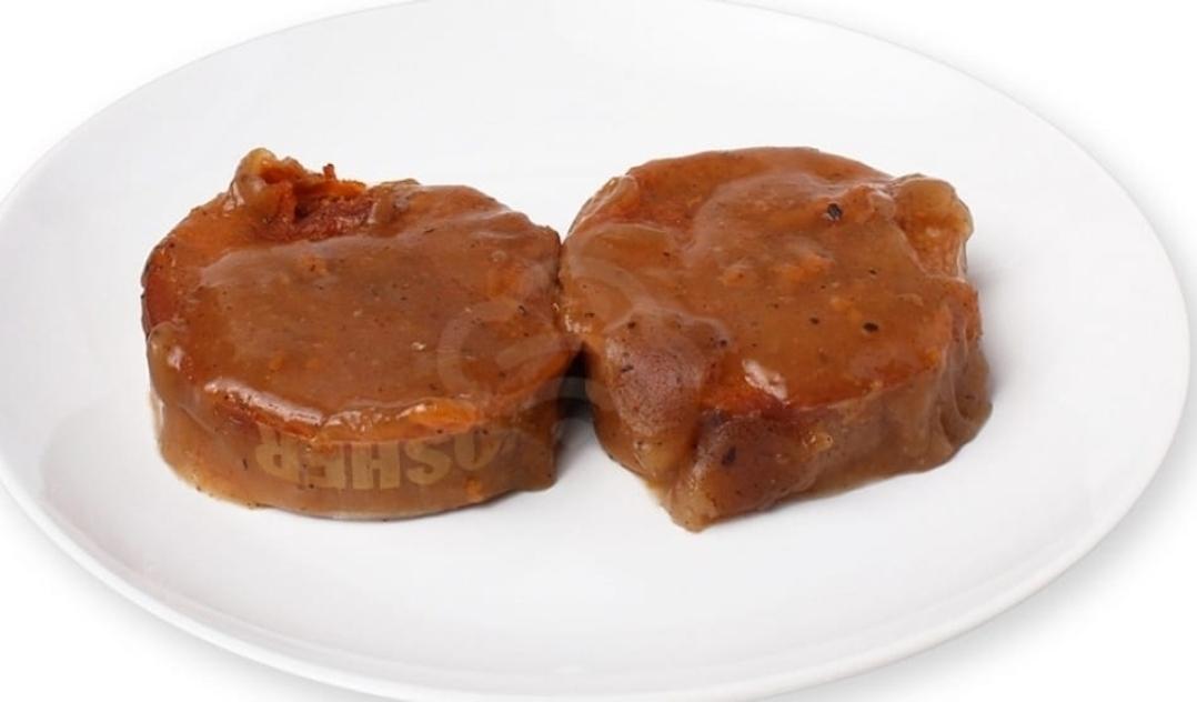 Kishka on the Grill with Gravy.