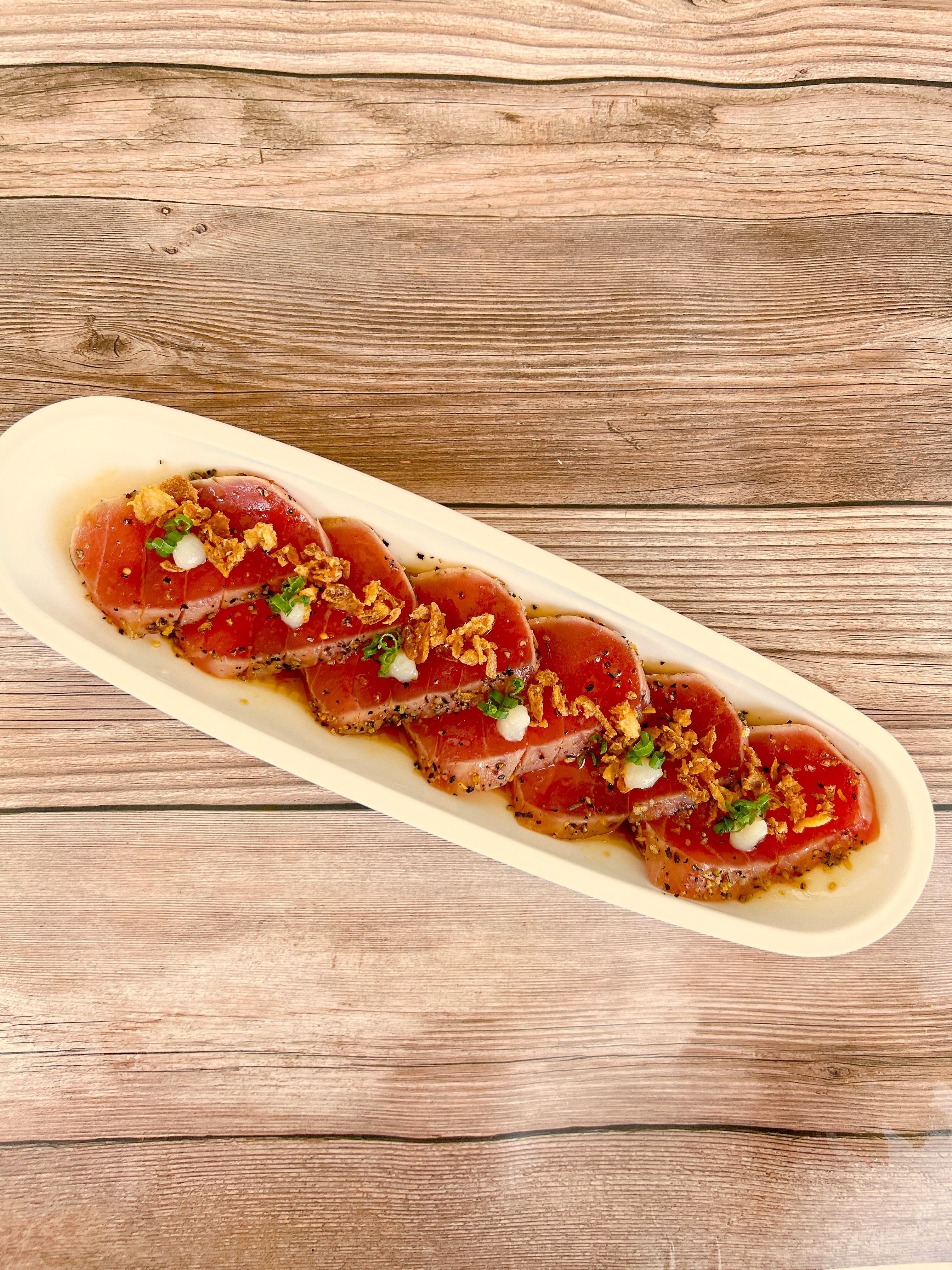 Garlic Tuna Tataki Special.