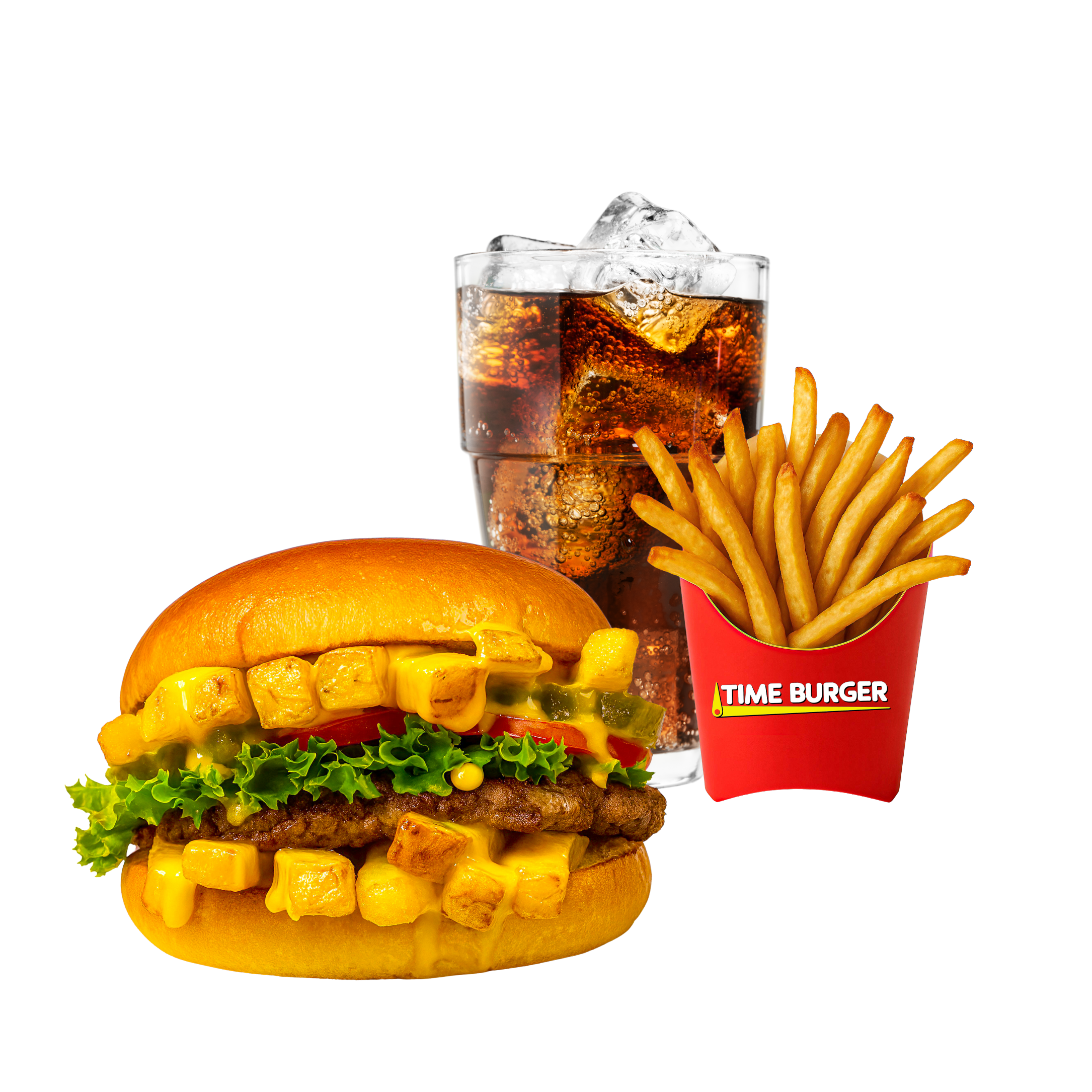 Supreme Burger Combo.