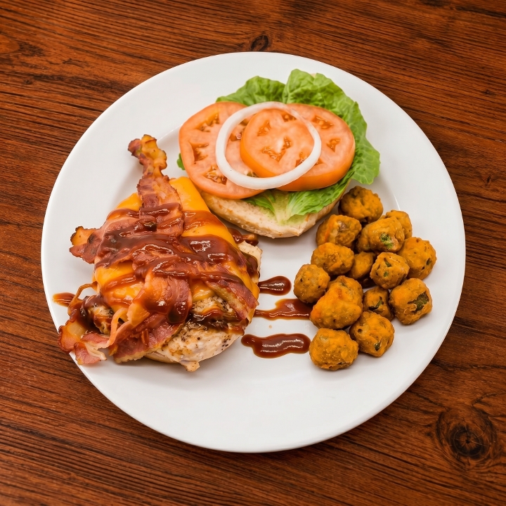 Loaded Mesq Chicken Lunch.