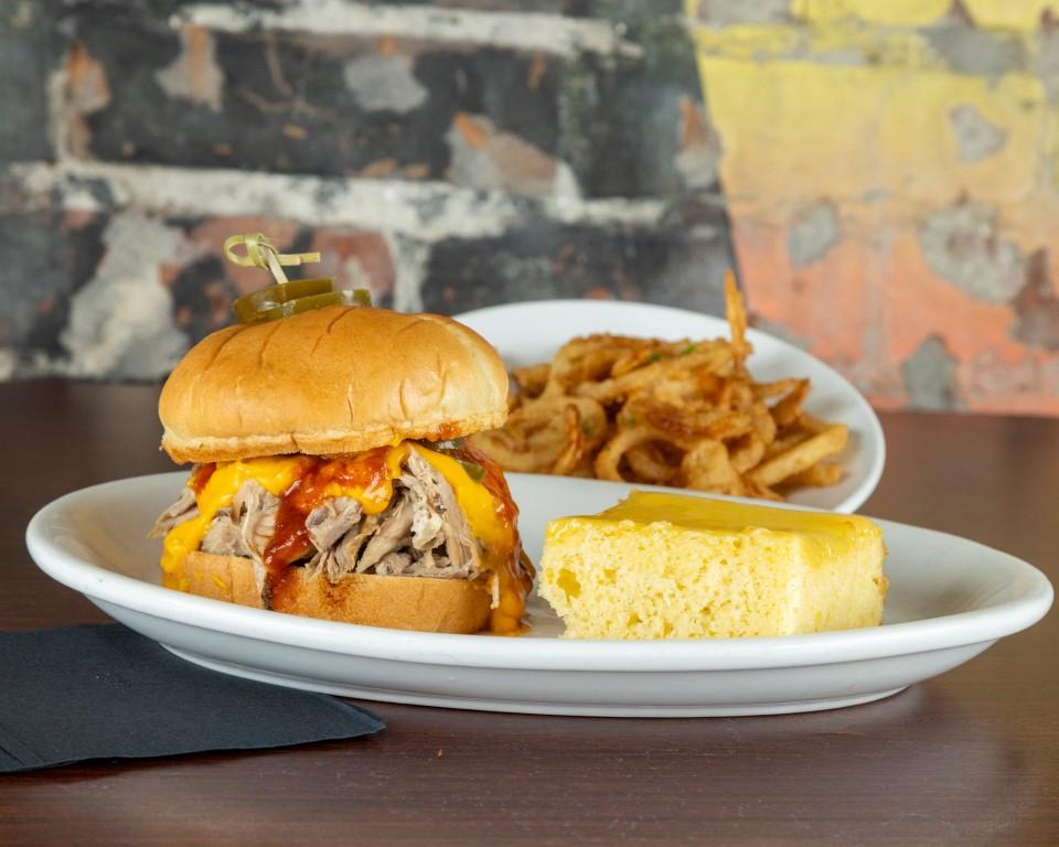Smokin' Hot Pig Sandwich Combo.
