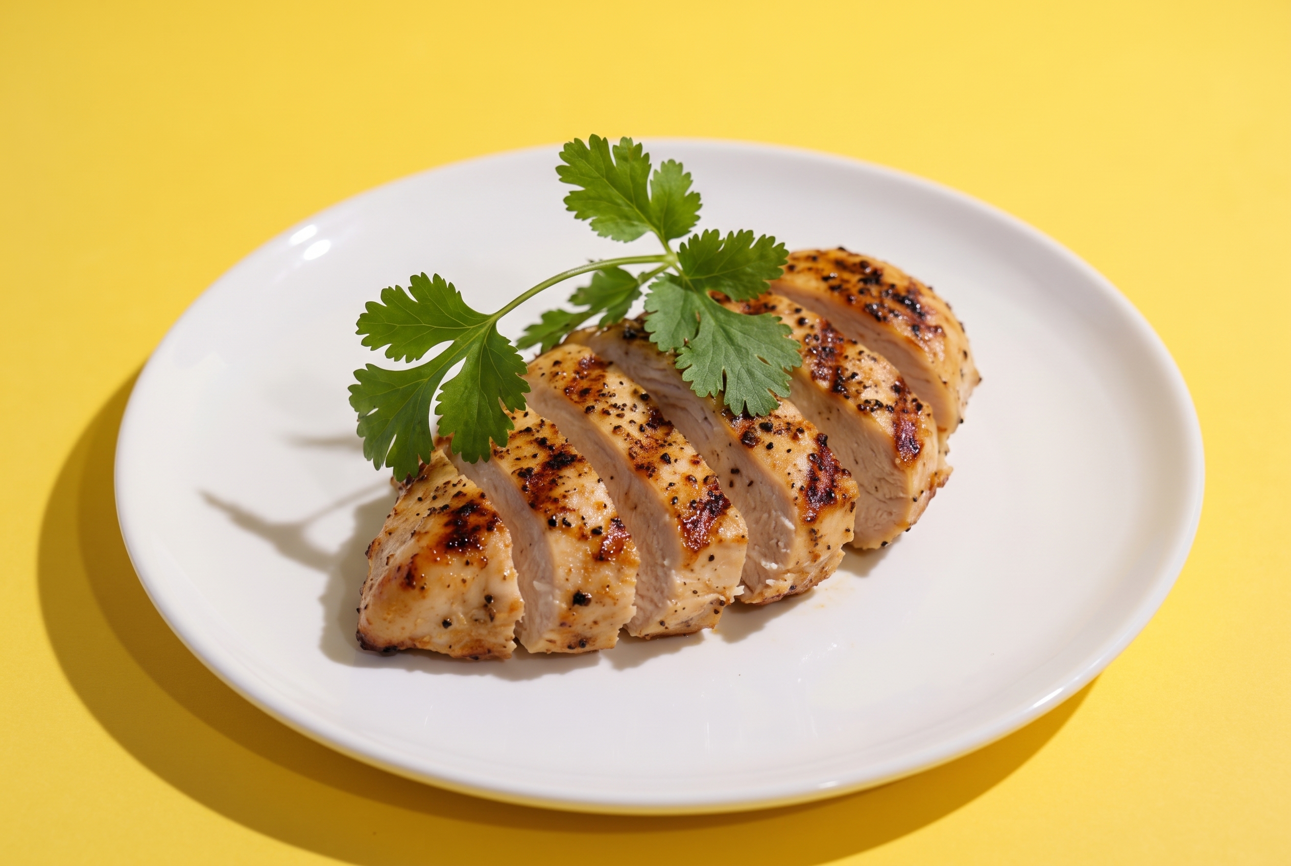 PLAIN grilled chicken breast 8oz SM.