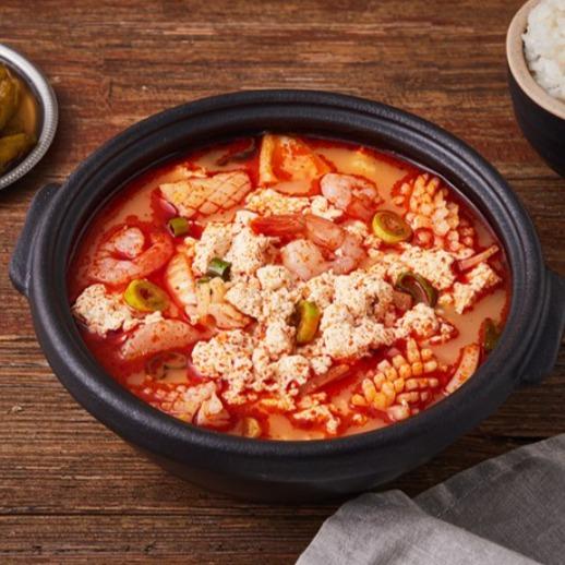 SOFT TOFU SEAFOOD.